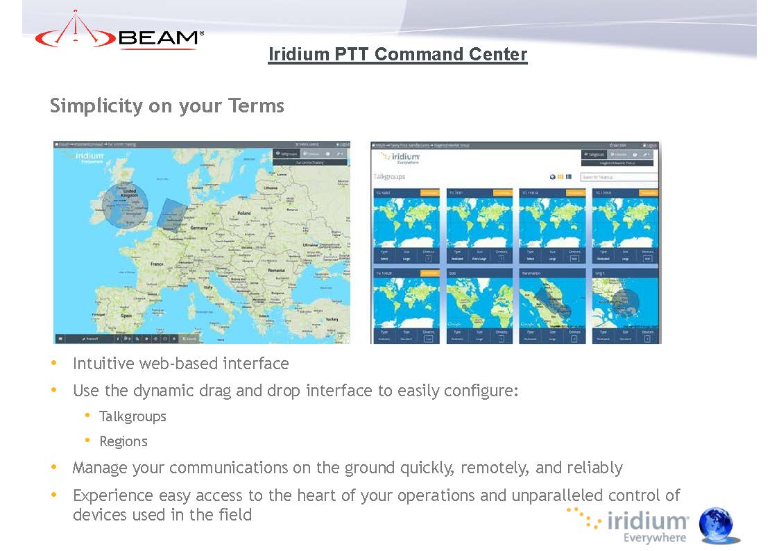 Beam Iridium PTT Overview 2024 Page 11