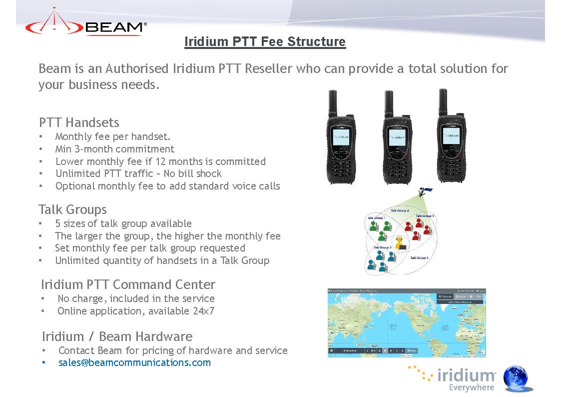 Beam Iridium PTT Overview 2024 Page 26