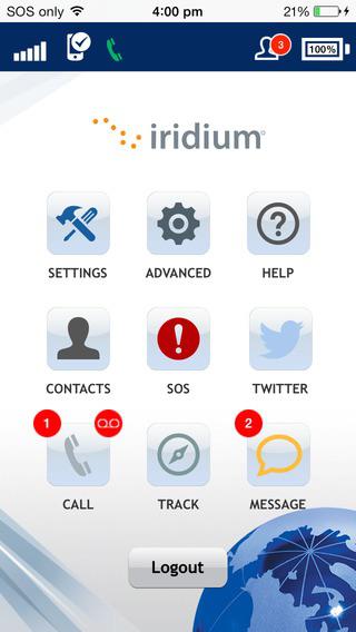 Iridium Go iOS