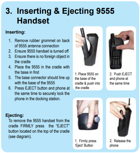 9555 Docking Procedure